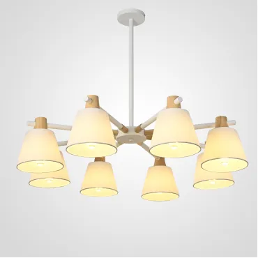 Люстра на штанге NATURA A WHITE 8 Люстра на штанге NATURA A WHITE 8