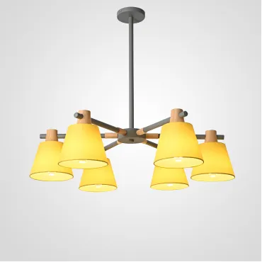 Люстра на штанге NATURA A YELLOW 6 Люстра на штанге NATURA A YELLOW 6
