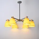 Люстра на штанге NATURA A YELLOW 6