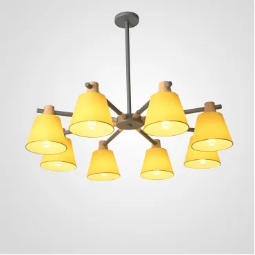 Люстра на штанге NATURA A YELLOW 8 Люстра на штанге NATURA A YELLOW 8