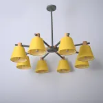 Люстра на штанге NATURA A YELLOW 8