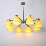 Люстра на штанге NATURA A YELLOW 8