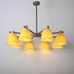 Люстра на штанге NATURA A YELLOW 8