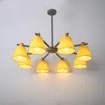 Люстра на штанге NATURA A YELLOW 8