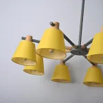 Люстра на штанге NATURA A YELLOW 8