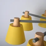 Люстра на штанге NATURA A YELLOW 8