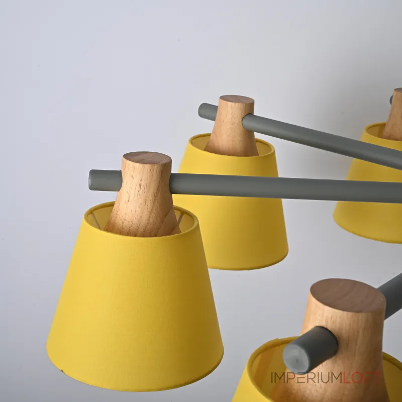 Люстра на штанге NATURA A YELLOW 8