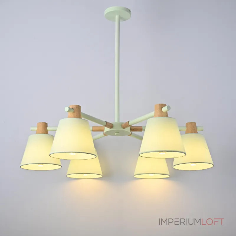 Люстра на штанге NATURA A BLUE 6