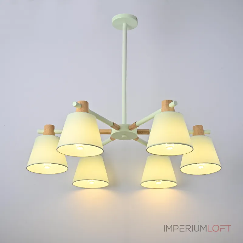 Люстра на штанге NATURA A BLUE 6