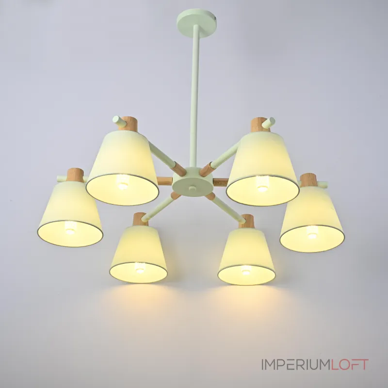 Люстра на штанге NATURA A BLUE 6