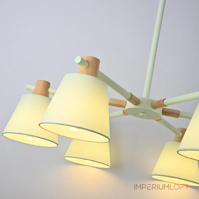 Люстра на штанге NATURA A BLUE 6