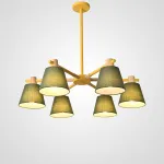 Люстра на штанге NATURA A GREEN 6