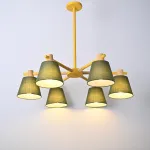 Люстра на штанге NATURA A GREEN 6