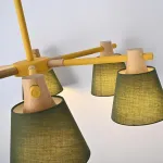 Люстра на штанге NATURA A GREEN 6