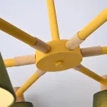 Люстра на штанге NATURA A GREEN 6