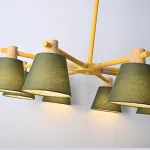 Люстра на штанге NATURA A GREEN 8