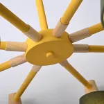 Люстра на штанге NATURA A GREEN 8