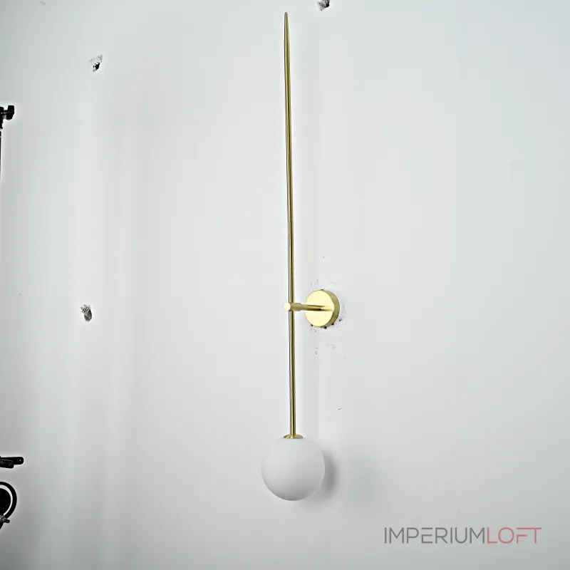 Настенный светильник LINES Ball 100 Gold от ImperiumLoft