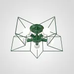 Потолочная люстра ASTERI Green от ImperiumLoft