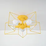 Потолочная люстра ASTERI Yellow от ImperiumLoft