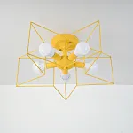 Потолочная люстра ASTERI Yellow от ImperiumLoft