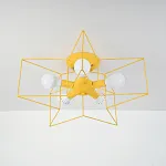 Потолочная люстра ASTERI Yellow от ImperiumLoft