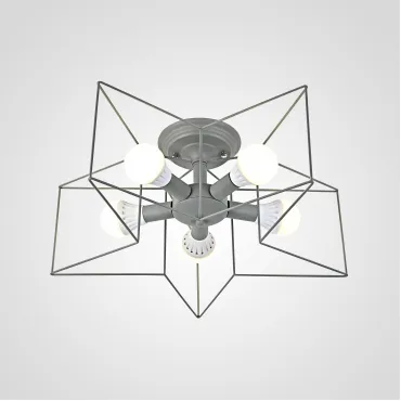 Потолочная люстра ASTERI Gray