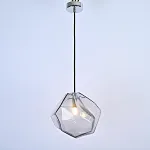 Подвесной светильник Color Ice Cube Pendant JEVIO 1 Серый от ImperiumLoft