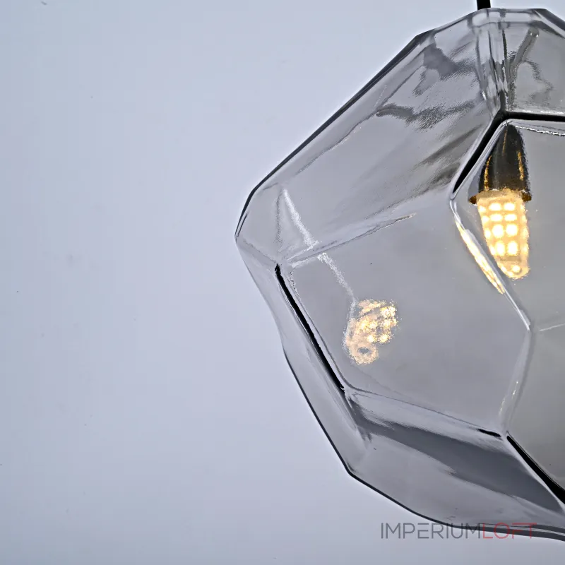 Подвесной светильник Color Ice Cube Pendant JEVIO 1 Серый от ImperiumLoft