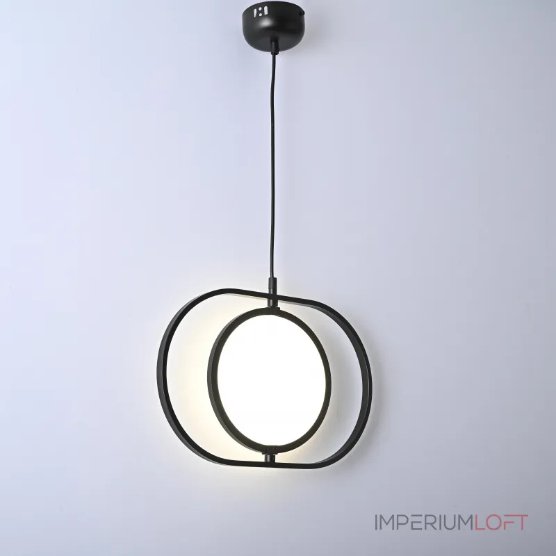 Подвесной светильник ARVET горизонтальный Черный от ImperiumLoft