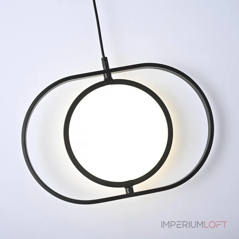 Подвесной светильник ARVET горизонтальный Черный от ImperiumLoft