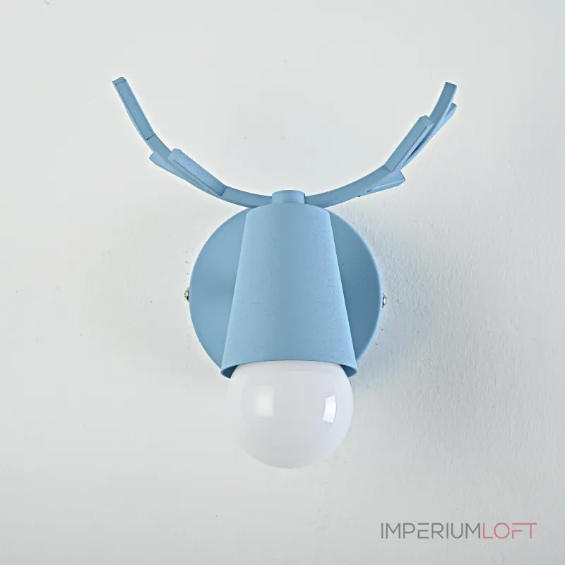 Бра с рожками DEER A Blue от ImperiumLoft Бра с рожками DEER A Blue от ImperiumLoft
