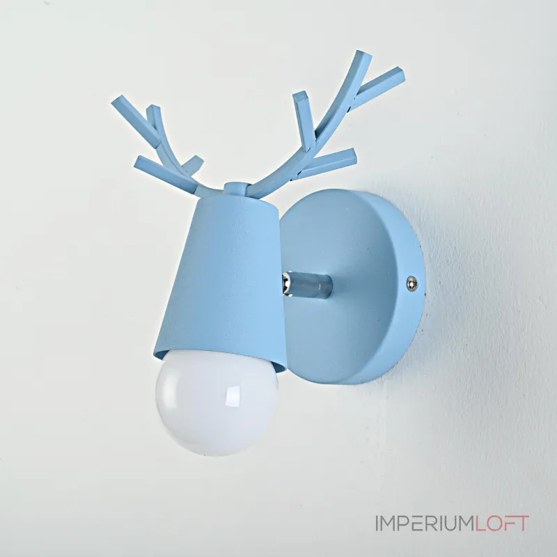 Бра с рожками DEER A Blue от ImperiumLoft Бра с рожками DEER A Blue от ImperiumLoft