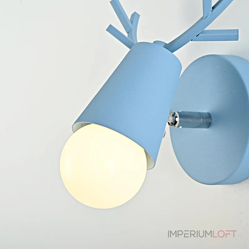 Бра с рожками DEER A Blue от ImperiumLoft Бра с рожками DEER A Blue от ImperiumLoft