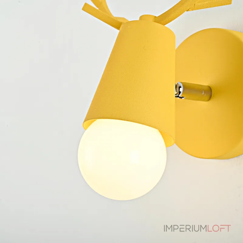 Бра с рожками DEER A Yellow от ImperiumLoft Бра с рожками DEER A Yellow от ImperiumLoft