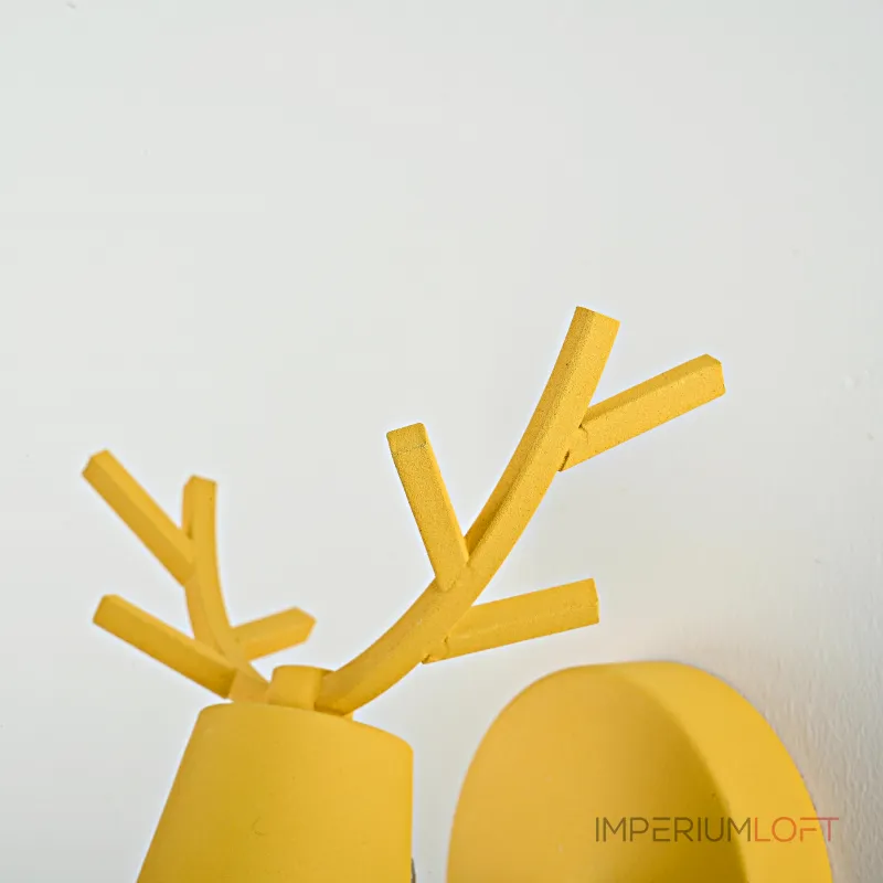 Бра с рожками DEER A Yellow от ImperiumLoft Бра с рожками DEER A Yellow от ImperiumLoft