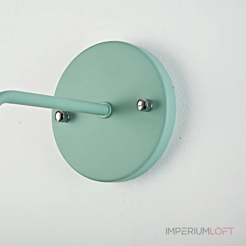 Бра с подвесным плафоном BRAID WALL Green от ImperiumLoft