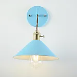 Бра с подвесным плафоном BRAID WALL Blue от ImperiumLoft