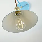 Бра с подвесным плафоном BRAID WALL Blue от ImperiumLoft