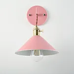 Бра с подвесным плафоном BRAID WALL Pink от ImperiumLoft