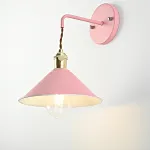 Бра с подвесным плафоном BRAID WALL Pink от ImperiumLoft