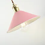 Бра с подвесным плафоном BRAID WALL Pink от ImperiumLoft