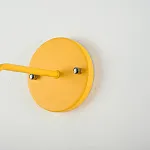 Бра с подвесным плафоном BRAID WALL Yellow от ImperiumLoft