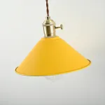 Бра с подвесным плафоном BRAID WALL Yellow от ImperiumLoft