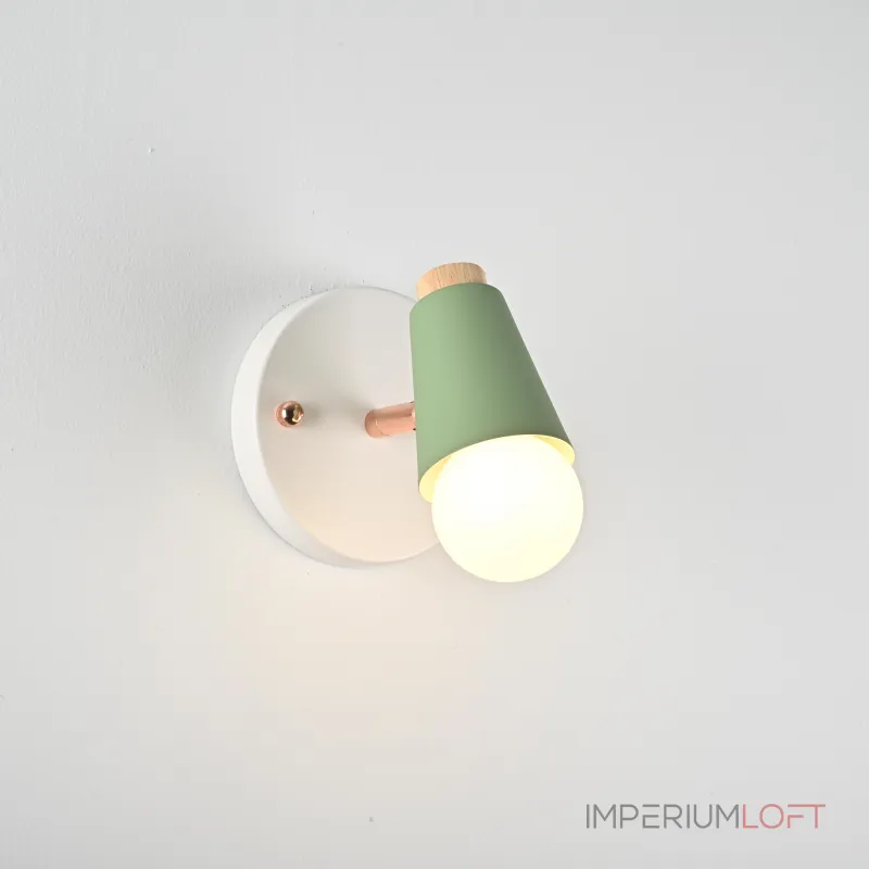 Настенный светильник ROTARY WALL Хаки от ImperiumLoft