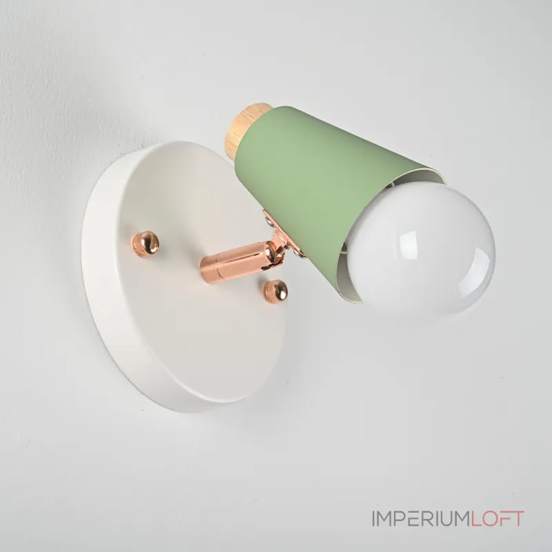 Настенный светильник ROTARY WALL Хаки от ImperiumLoft