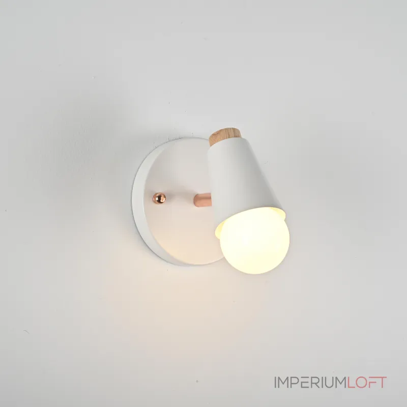 Настенный светильник ROTARY WALL Белый от ImperiumLoft
