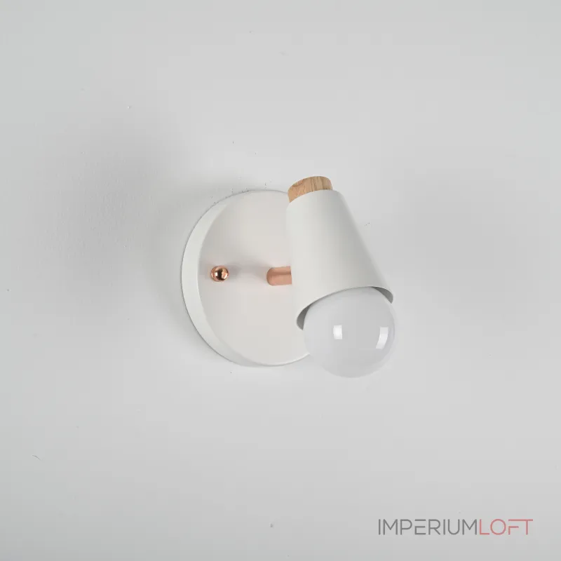Настенный светильник ROTARY WALL Белый от ImperiumLoft