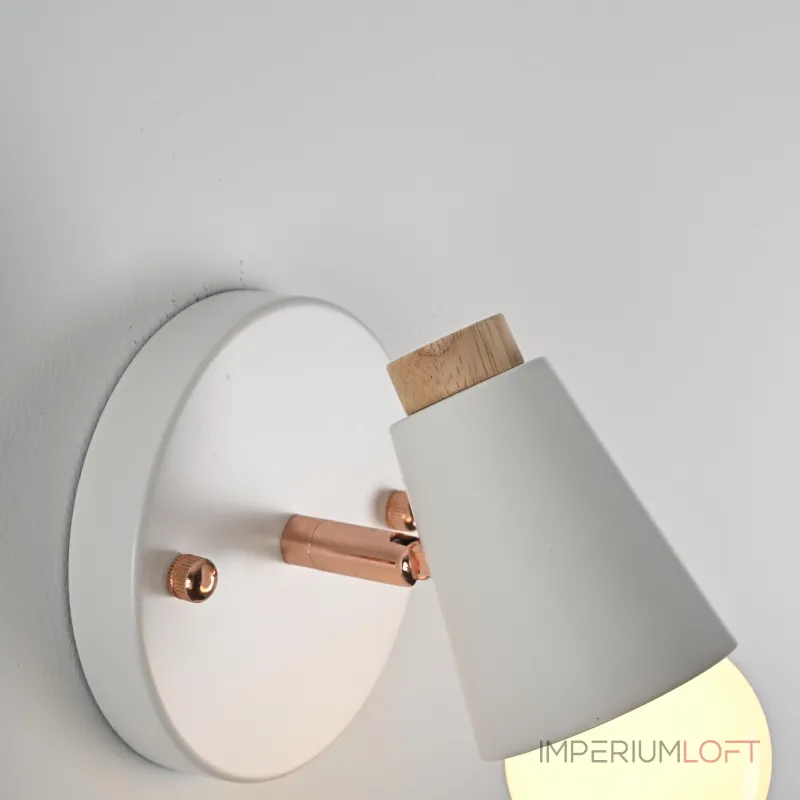 Настенный светильник ROTARY WALL Белый от ImperiumLoft