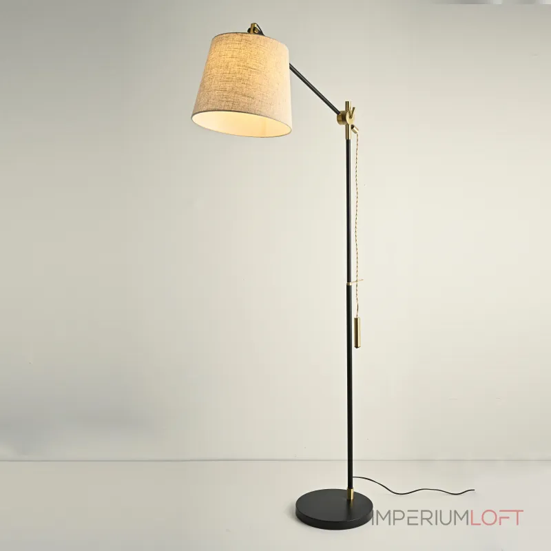 Напольный торшер PIPE beige от ImperiumLoft